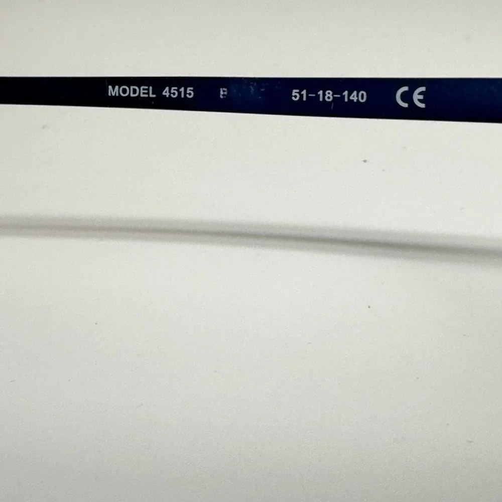 Modo 4515 Titanium Eyeglasses Blue Brown Tortoise Semi Rimless Frames 51-18-140